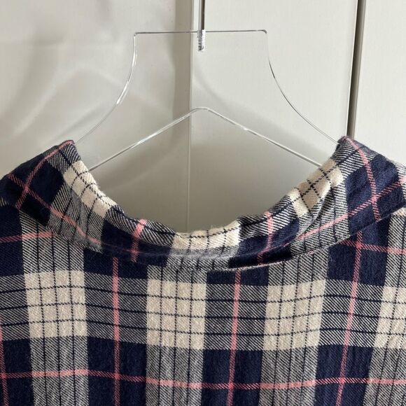 Anthropologie Hester & Orchard Plaid Flannel Button Down Top small - Picture 11 of 14